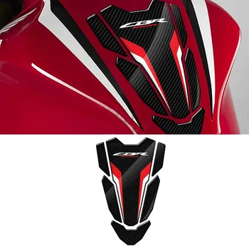 3D Карбоновая Наклейка с Тройным Коромыслом Defender Для защиты боковых накладок бака Honda CBR650R 2019-2022