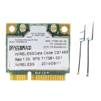 K92F Mini PCIE WiFi Адаптер 7260 7260HMW И 7260AN Беспроводной-N 2,4 ГГц/5,0 ГГц 300 Мбит/с