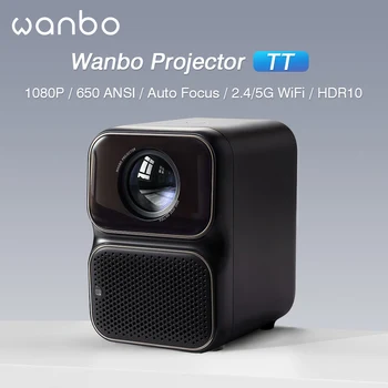 Wanbo TT Сертифицированный Netflix Проектор full hd 1080P Мини-Проектор Linux System 15000 Люмен HDR10 5G Проектор Для Домашнего Кинотеатра