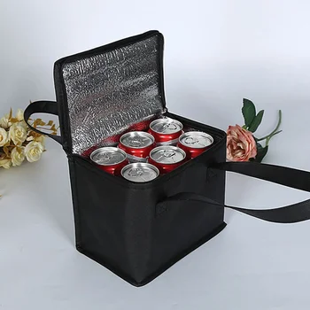 Напольный кулер-бокс Портативная термоизолированная сумка-холодильник Продукты для кемпинга, напитки, сумки для бенто, принадлежности для барбекю на молнии, принадлежности для пикника