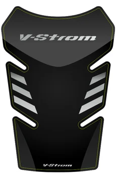 Для SUZUKI VSTROM VSTROM 650 Протектор топливного бака мотоцикла 3D гелевая наклейка Decal -1