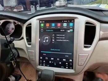 Автомобильный Радиоприемник Tesla Screen Для Toyota Highlander 2005 Toyota KLUGER 2003 Android 13 GPS Авторадио Мультимедийный Видеоплеер Головное Устройство