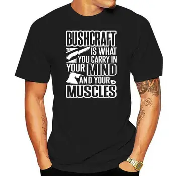 Футболка Bushcraft Survival Bushcrafter большого размера s ~ 5xL с официальными комиксами, мужская футболка Унисекс, футболка в стиле хип-хоп
