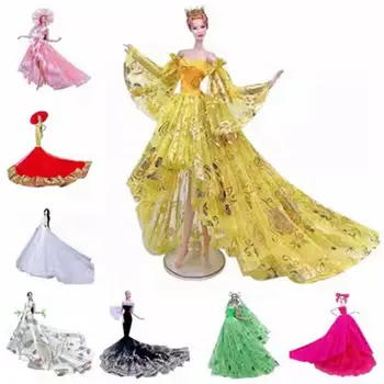 Модное кукольное платье 11,5 дюймов, высококачественная повседневная одежда, кукольная свадебная одежда, кукольная юбка принцессы, кукла 30 см/ 1/6 кукол BJD