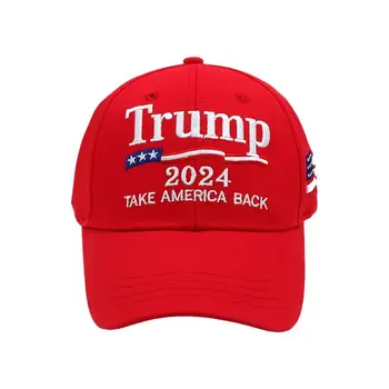 Trump 2024 Шляпы Для Мужчин, Рекламная Кампания, Шляпа С Вышивкой Take America Back, Бейсболки Trump С Американским Флагом, Дышащая Шляпа, Винтаж