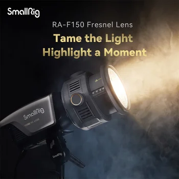 Объектив SmallRig RA-F150 Френеля в качестве насадки для Профессиональной фокусировки для фотосъемки Bowens Mount COB LED с Регулируемым Углом луча 4246