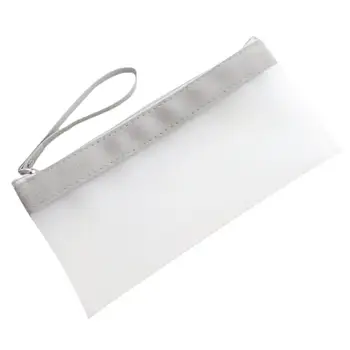 Полезная канцелярская сумка с ремешком, 4 цвета, сумка для карандашей, Портативная Прозрачная сумка для хранения экзаменационных канцелярских принадлежностей