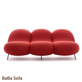 Диван BaBa Простой современный диван из губчатой ткани для двух и трех человек в форме губки