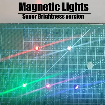 3 шт. Супер яркий магнитный светильник, Беспроводная светодиодная лампа с магнитной индукцией, игрушки 