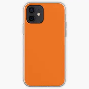 Blaze Orange Iphone Tough Case Чехол для телефона Настраиваемый для iPhone X XS XR Max 11 12 13 14 Pro Max Mini 6 6S 7 8 Plus Силиконовый