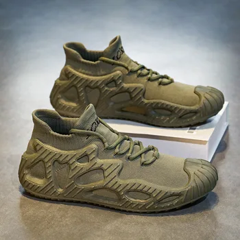 Мужская Легкая спортивная обувь 2024 Новое Студенческое Корейское издание Модные Удобные Противоскользящие Баскетбольные туфли Уличная Повседневная обувь