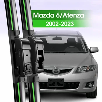 2шт Щетки Стеклоочистителя Переднего Лобового Стекла Для Mazda Mazda 6 Atenza GG GH GJ GL 2002-2023 2007 2008 2014 Аксессуары Для Ветрового Стекла