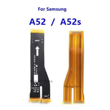 Для Samsung Galaxy A52S A52 5G A5260 A526B A528B Материнская Плата Разъем Основной платы ЖК-дисплей USB Гибкий Кабель
