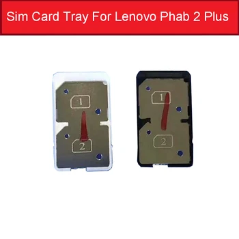 Держатель Гнезда Для Лотка SIM-карты Lenovo Phab 2 Plus TB3-850 850M 850F Yt3-850fM Замена Устройства Чтения Слотов для Sim-карт памяти SD