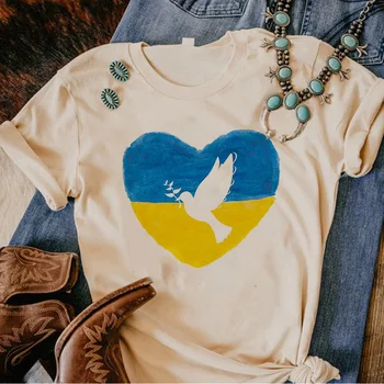 Ucraina Ucrania Украина футболка женская harajuku футболка женская 2000-х годов забавная одежда harajuku