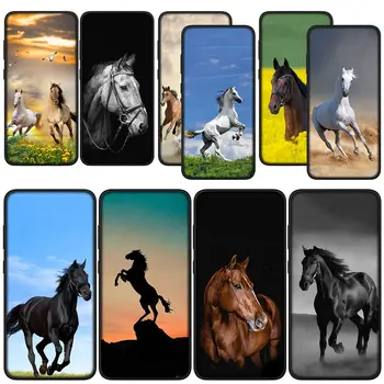 Чехол для телефона Wild Horse Cover для VIVO Y11 Y12 Y15 Y17 Y20 Y21 Y33S Y31 Y52S Y51 Y53 Y70 Y74S Y76 Y75 T1 с Мягким Корпусом