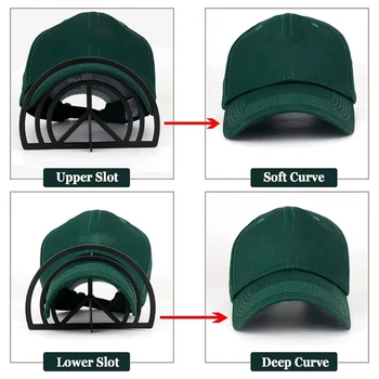 2шт Загиб краев шляпы, Загибающая края шляпы лента для всех типов аксессуаров для кепок G2AB