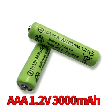 AAA 3000mAh 3A 1.2V Ni-MH желтый аккумуляторный элемент для MP3 RC Игрушек led фонарик фонарик