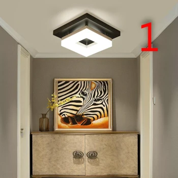 Гостиная 5339 комнатная лампа простая современная атмосфера домашнее чистое красное освещение Потолочные светодиодные лампы в скандинавском стиле для спальни