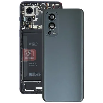 Задняя крышка аккумулятора для телефона OnePlus Nord 2 5G Замена заднего корпуса корпуса