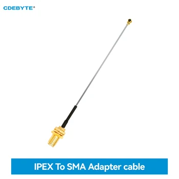 5ШТ Кабель-адаптер IPEX-SMA IPEX-3 поколения к SMA Наружная Резьба Внутреннее отверстие CDEBYTE XC-IPX3-SK-10/15 Провод RG0.8
