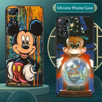 Чехол для телефона Mickey Mouse Magic Moment для Redmi Note 11 10 12 Pro Cover Redmi 12C 10C 9S 9 8 7 9A 9C Силиконовый Funda