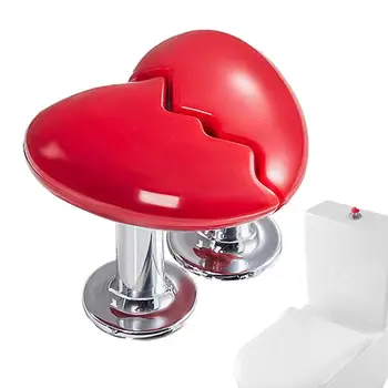 Толкатель кнопки Смыва в туалете, креативная Кнопка Смыва в форме сердца, Эргономичная Кнопка для Унитаза, Аксессуары для ванной комнаты