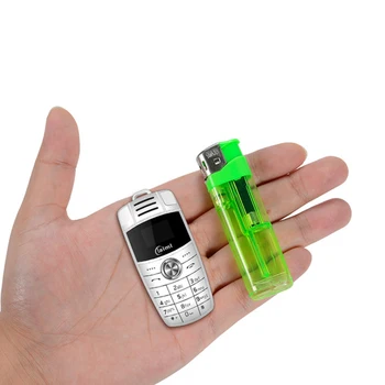 Мини-Брелок X6 Маленький Мобильный Телефон С Двумя Sim-Картами Magic Voice BT Dialer Mp3-Рекордер Telphone Детский Маленький Ключ От Автомобиля Мобильный Телефон