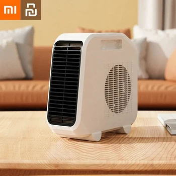 Мини-электрический обогреватель Xiaomi, настольный офисный обогреватель, зимний Быстрый нагрев, Маленький и удобный в переноске, домашняя грелка для рук в общежитии.