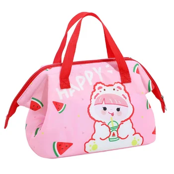 Сумка для ланча, сумка для бенто, изоляционная сумка для ланча с милым японским рисунком