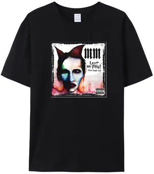 Винтажная мужская футболка Devil's Child Marilyn Manson, чтобы мы не забыли: Лучшая женская рок-футболка из хлопка с принтом