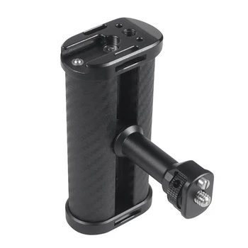 1 ШТ Универсальная боковая ручка для камеры Cage Рукоятка для фотоаппаратов с креплением на холодный башмак Запчасти Аксессуары для микрофона Видеосветки