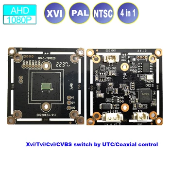 Плата модуля коаксиальной камеры 1080P XM330 + M145 AHD/Tvi/Cvi/Cvbs PCB Для видеорегистратора 1080N С поддержкой UTC XVI с Коаксиальным управлением для видеорегистратора Xmeye
