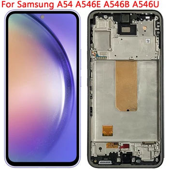 Для Samsung A54 ЖК-экран AMOLED-дисплей с рамкой 6,4 