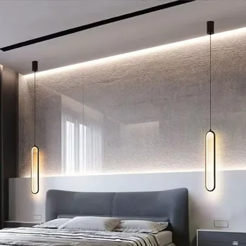 Новые подвесные светильники Nordic Led для гостиной, прикроватной тумбочки в спальне, настенного декора, геометрических светильников, подвесных светильников для кухни