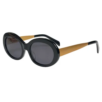 Женские солнцезащитные очки Брендовые дизайнерские солнцезащитные очки Оттенки Мужские винтажные солнцезащитные очки Круглое зеркало Лето UV400
