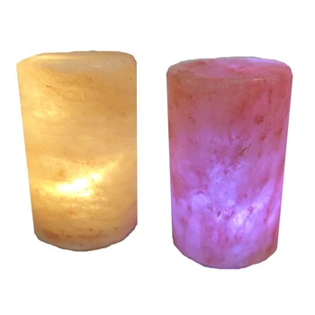 Aqumotic Himalayan Salt Block Tool Натуральная Розовая Лампа Из Каменной Соли Kid Light для Подарков Взрослым Бытовой Диффузор Беспроводные Украшения