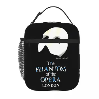 Винтаж 1986 года Phantom Of The Opera Glow In The Dark Термосумка для Ланча Thermal Lunchbox Маленькая Термосумка