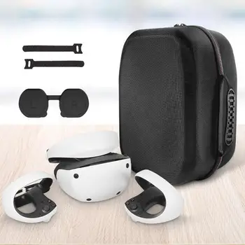 Для PlayStationVR2 VR Водонепроницаемый Портативный Чехол На Молнии, Защитный Чехол, Сумка Для Хранения, Коробка, Чехол Для Переноски С Рулем Для Хранения