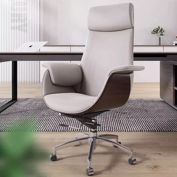 Мобильные Профессиональные Офисные стулья Эластичная подушка Для отдыха Удобное Рабочее кресло Модный Пол Ленивый Cadeira Gamer Мебель для дома