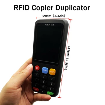 Новый X7 RFID Smart Chip Card Reader Writer Копировальная Машина Карт Доступа 125 кГц 13,56 МГц Значок Жетон Тег Клон NFC Декодер Дубликатор