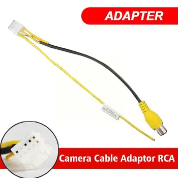 1 шт. 10-контактный кабель для резервной камеры заднего вида, адаптер RCA для автомобильной стереосистемы, Android-радио, DVD-плеера, автомобильного мультимедийного монитора O3X3