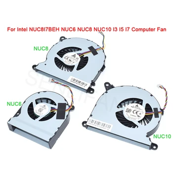 Для Intel NUC6I7KYK NUC8I7BEH NUC6 NUC8 NUC10 I3 I5 I7 KSB0605HB KSB0605HBW5Y BSC0805HA-00 NS65B01 DC5V 0.6A Вентилятор охлаждения процессора