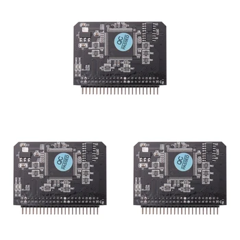 3X Карта памяти SD SDHC SDXC MMC в IDE 2,5-дюймовый 44-контактный штекерный адаптер Конвертер V