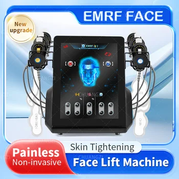 Профессиональная электростимуляция лица Emrf Аппарат для лифтинга лица Ems RF PEFACE Sculpt Подушечки для лица Массажер Устройство
