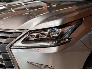 Для Lexus LX570 2016 2017 2018 2019 Крышка фары автомобиля Объектив Передние фары Прозрачные абажуры Корпус лампы