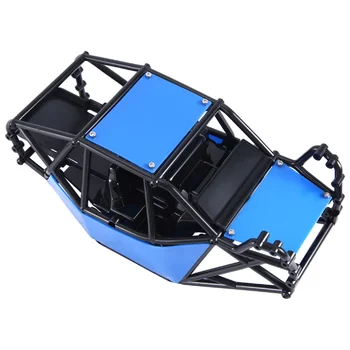 Комплект Шасси Rock Buggy Body Shell для 1/10 Радиоуправляемого Гусеничного Автомобиля Axial SCX10 II 90046 UTB10 Capra, Синий