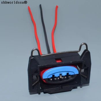 shhworldsea 3-контактный автомобильный разъем, разъем жгута проводов, штекер с клеммой DJ7038A-3.5-21 3P