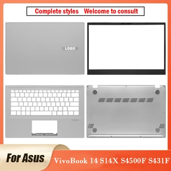 НОВИНКА Для Ноутбука ASUS VivoBook 14 S14X S4500F S431F Верхний Корпус ЖК-Задняя Крышка Передняя Рамка Подставка Для Рук Нижний Корпус S14X S4500F 14 дюймов