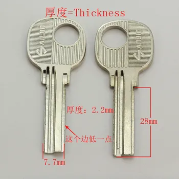 B286 Пустой ключ с правой канавкой для ключей от дверного замка дома 20 шт./лот